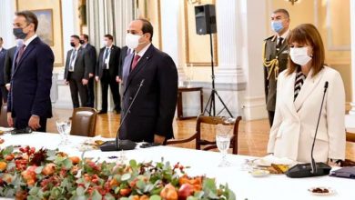 Photo of كلمة السيد الرئيس عبد الفتاح السيسي في مستهل مأدبة العشاء الرسمي الذي اقامته السيدة رئيسة اليونان تكريماً لسيادته بالقصر الجمهوري بالعاصمة اثينا.