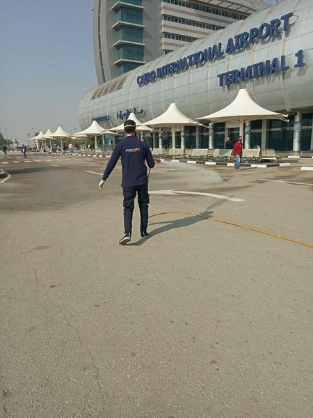 وزارة الطيران المدنى تكثف التدابير الإحترازية و عمليات التعقيم بجميع المطارات المصرية