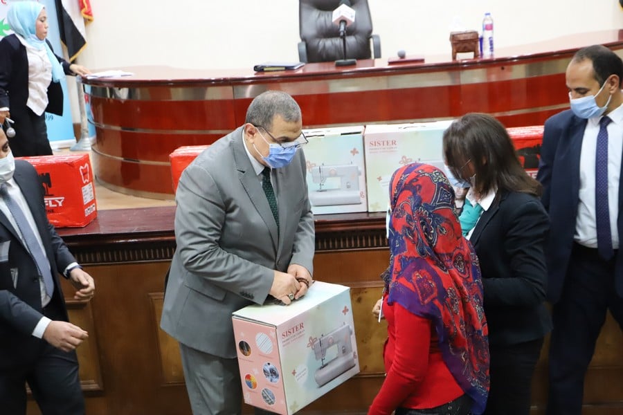 سعفان يطلق المرحلة الثانية من مبادرة "مصر بكم أجمل" لتأهيل ذوي القدرات
