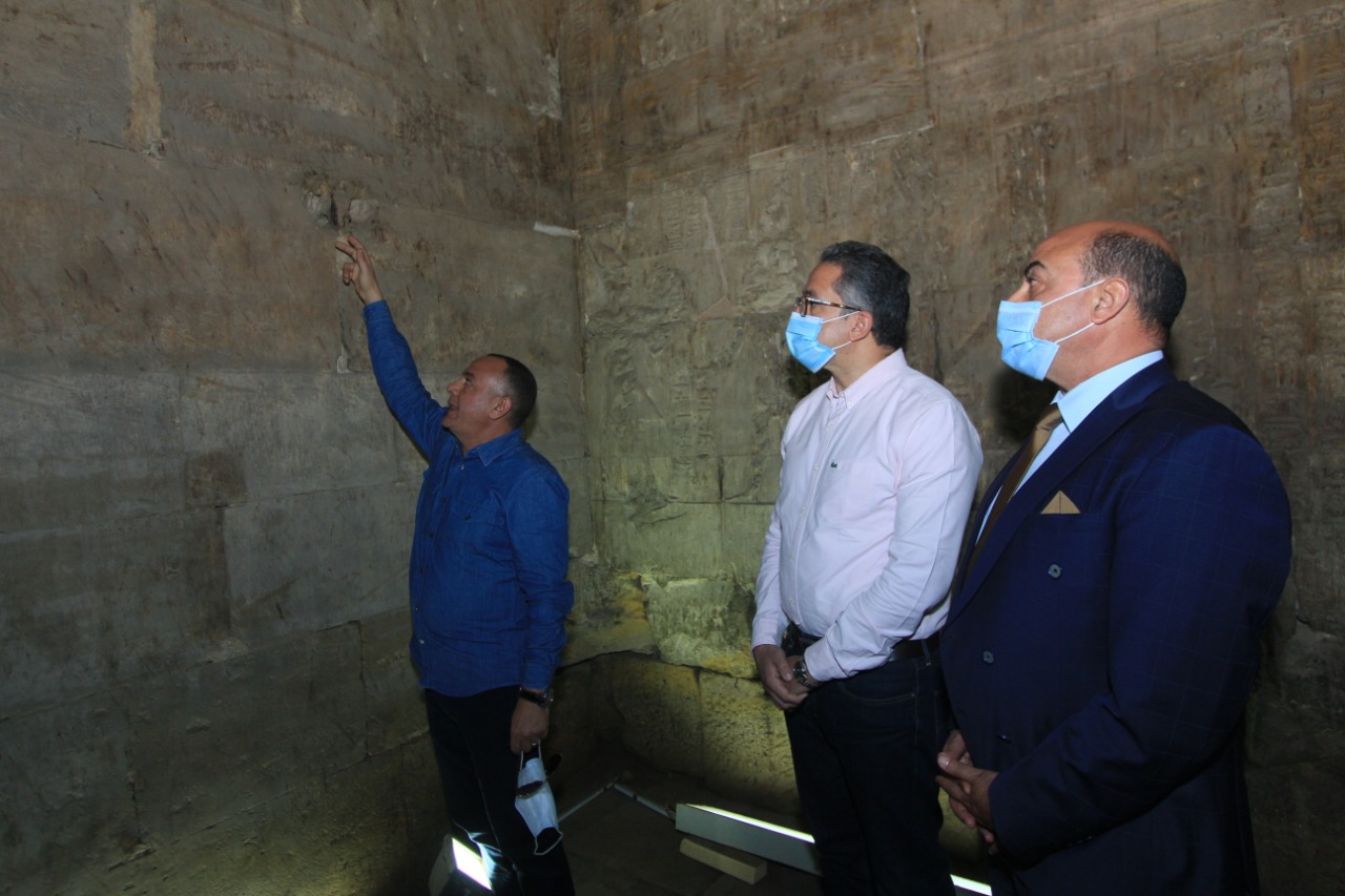 أفتتاح معبد إيزيس بعد الإنتهاء من مشروع ترميمه وتطوير الخدمات السياحية به 
