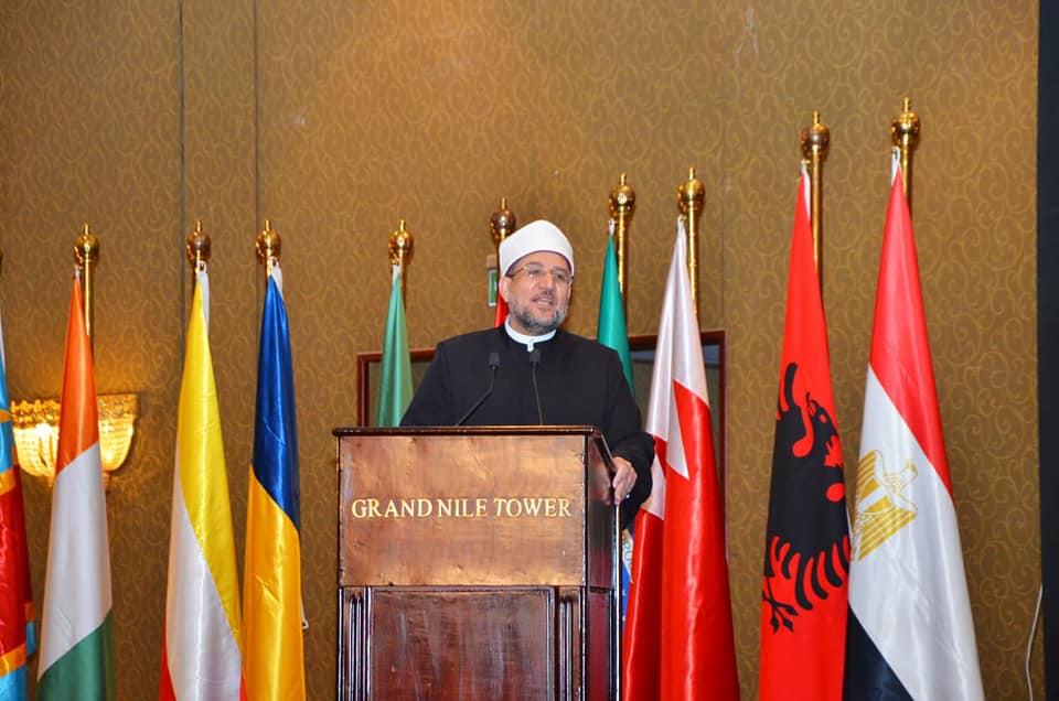 وزير الأوقاف خلال الجلسة الافتتاحية لمؤتمر المجلس الأعلى الحادي والثلاثين 
