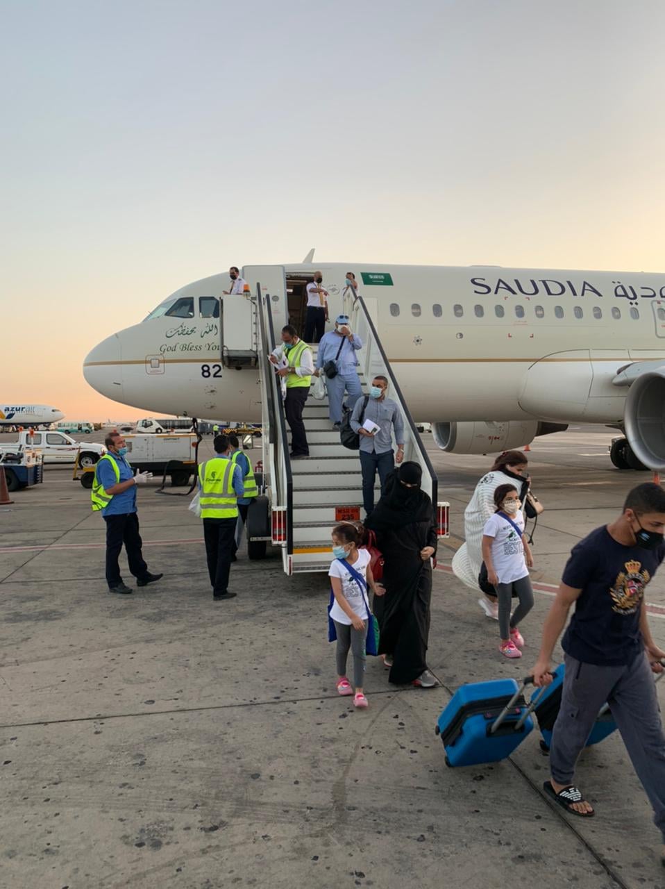 مطار شرم الشيخ الدولى يستقبل أولي الرحلات السياحية من جدة والرياض 