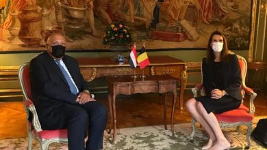 Photo of وزير الخارجية يلتقي بنظيرته البلجيكية خلال زيارته لبروكسل