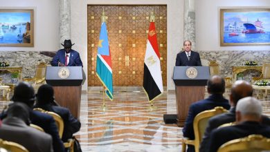 Photo of كلمة السيد الرئيس عبد الفتاح السيسي في المؤتمر الصحفي عقب المباحثات مع رئيس جنوب السودان