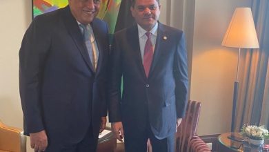 Photo of شكري يلتقي رئيس حكومة الوحدة الوطنية الليبية خلال زيارته إلى العاصمة الليبية طرابلس