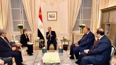 Photo of التقى السيد الرئيس عبد الفتاح السيسي اليوم مع السيدة نجلاء بودن، رئيسة الوزراء التونسية