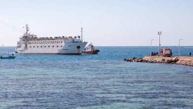 Photo of ميناء الطور يستقبل ثاني سفينة تجارية قادمة من الصومال