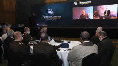 Photo of خلال افتتاح المؤتمر الدولي الطبي الثاني لأطباء سكك حديد مصر