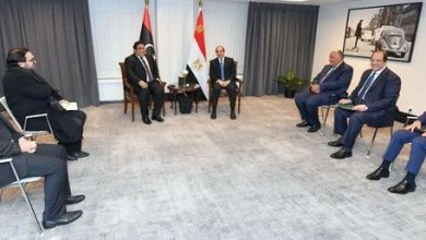 Photo of التقى السيد الرئيس عبد الفتاح السيسي مع السيد محمد المنفي، رئيس المجلس الرئاسي الليبي