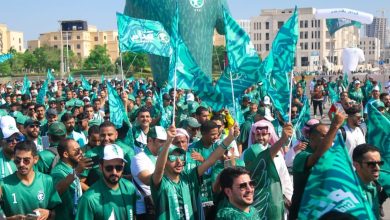 Photo of تحت شعار “فخرنا الأخضر ”  مسيرة للجمهور السعودي قبل المباراة مع بولندا في كأس العالم بالدوحة