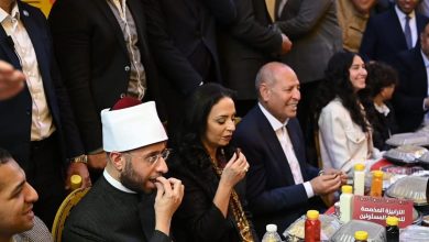 Photo of وزيرة التضامن الاجتماعي تشارك في حفل إفطار أهالي المطرية